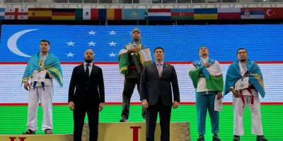 Colman Domingo and Jude Law at amfAR’s Venice Gala