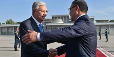 Colman Domingo and Jude Law at amfAR’s Venice Gala