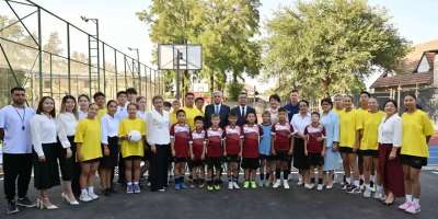 Colman Domingo and Jude Law at amfAR’s Venice Gala