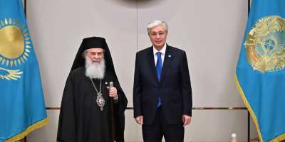 Colman Domingo and Jude Law at amfAR’s Venice Gala