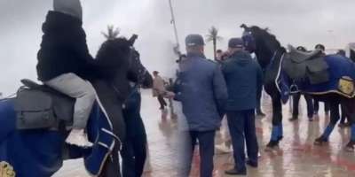 Colman Domingo and Jude Law at amfAR’s Venice Gala