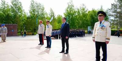 Colman Domingo and Jude Law at amfAR’s Venice Gala