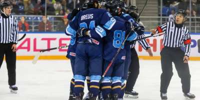 Colman Domingo and Jude Law at amfAR’s Venice Gala