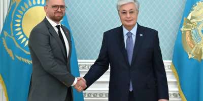 Colman Domingo and Jude Law at amfAR’s Venice Gala