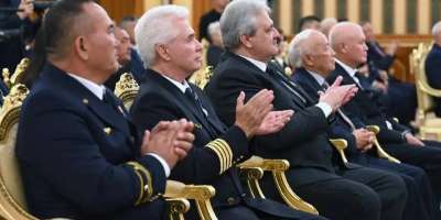 Colman Domingo and Jude Law at amfAR’s Venice Gala