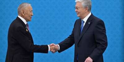 Colman Domingo and Jude Law at amfAR’s Venice Gala