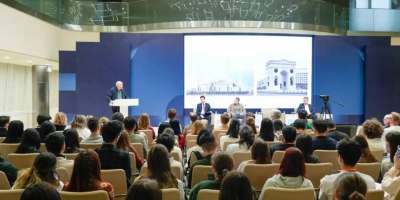 Colman Domingo and Jude Law at amfAR’s Venice Gala