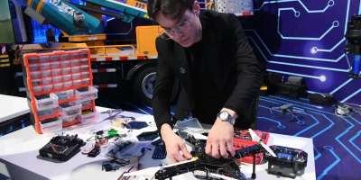 Colman Domingo and Jude Law at amfAR’s Venice Gala