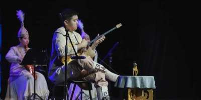 Colman Domingo and Jude Law at amfAR’s Venice Gala