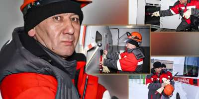 Colman Domingo and Jude Law at amfAR’s Venice Gala