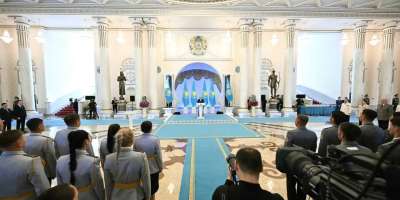 Colman Domingo and Jude Law at amfAR’s Venice Gala