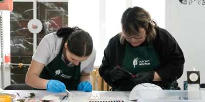 Colman Domingo and Jude Law at amfAR’s Venice Gala