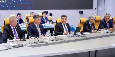 Colman Domingo and Jude Law at amfAR’s Venice Gala