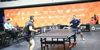 Colman Domingo and Jude Law at amfAR’s Venice Gala