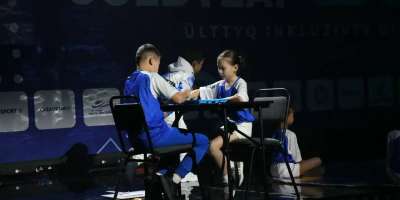 Colman Domingo and Jude Law at amfAR’s Venice Gala