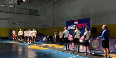 Colman Domingo and Jude Law at amfAR’s Venice Gala