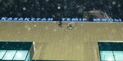 Colman Domingo and Jude Law at amfAR’s Venice Gala