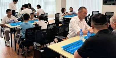 Colman Domingo and Jude Law at amfAR’s Venice Gala