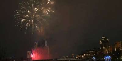 Colman Domingo and Jude Law at amfAR’s Venice Gala