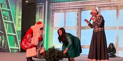 Colman Domingo and Jude Law at amfAR’s Venice Gala