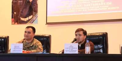 Colman Domingo and Jude Law at amfAR’s Venice Gala