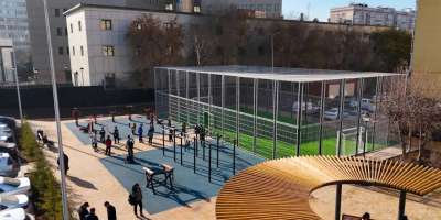 Colman Domingo and Jude Law at amfAR’s Venice Gala