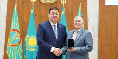 Colman Domingo and Jude Law at amfAR’s Venice Gala