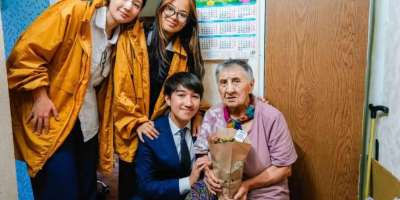 Colman Domingo and Jude Law at amfAR’s Venice Gala