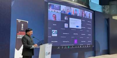 Colman Domingo and Jude Law at amfAR’s Venice Gala