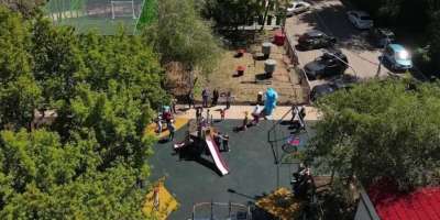 Colman Domingo and Jude Law at amfAR’s Venice Gala