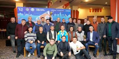 Colman Domingo and Jude Law at amfAR’s Venice Gala