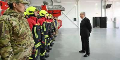 Colman Domingo and Jude Law at amfAR’s Venice Gala