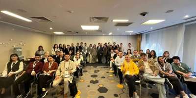 Colman Domingo and Jude Law at amfAR’s Venice Gala