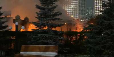 Colman Domingo and Jude Law at amfAR’s Venice Gala