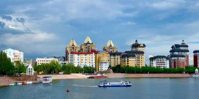 Colman Domingo and Jude Law at amfAR’s Venice Gala