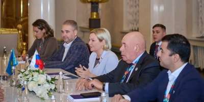 Colman Domingo and Jude Law at amfAR’s Venice Gala