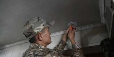 Colman Domingo and Jude Law at amfAR’s Venice Gala