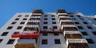 Colman Domingo and Jude Law at amfAR’s Venice Gala