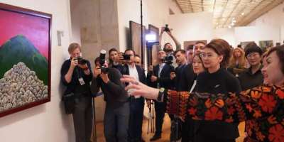 Colman Domingo and Jude Law at amfAR’s Venice Gala