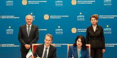 Colman Domingo and Jude Law at amfAR’s Venice Gala