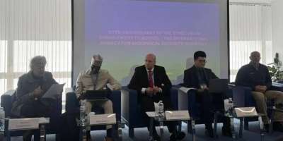 Colman Domingo and Jude Law at amfAR’s Venice Gala