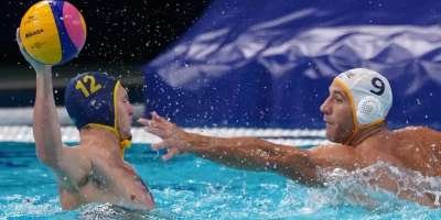 Colman Domingo and Jude Law at amfAR’s Venice Gala
