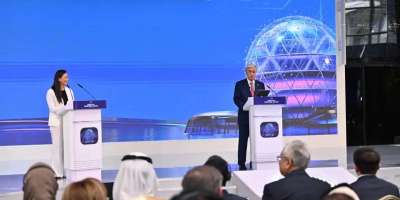 Colman Domingo and Jude Law at amfAR’s Venice Gala