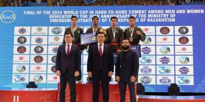 Colman Domingo and Jude Law at amfAR’s Venice Gala