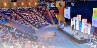 Colman Domingo and Jude Law at amfAR’s Venice Gala