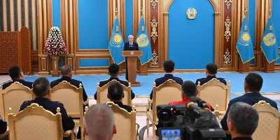 Colman Domingo and Jude Law at amfAR’s Venice Gala