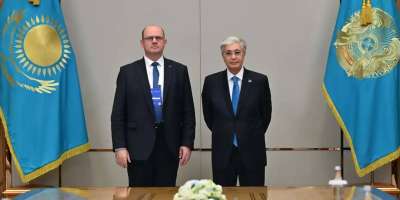 Colman Domingo and Jude Law at amfAR’s Venice Gala