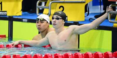 Colman Domingo and Jude Law at amfAR’s Venice Gala