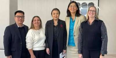 Colman Domingo and Jude Law at amfAR’s Venice Gala