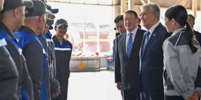 Colman Domingo and Jude Law at amfAR’s Venice Gala